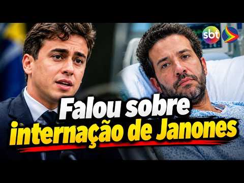 Nikolas Ferreira ironiza internação de Janones na UTI