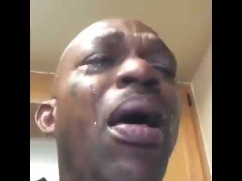 Black Guy Crying Over Weed (Meme)