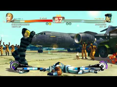 SSF4: SHENANIGANZ2K8 (Cody) vs MrMoss252 (Bison)