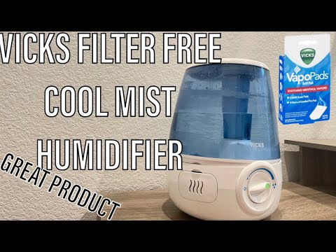VICKS FILTER FREE COOL MIST HUMIDIFIER {MUST HAVE!}