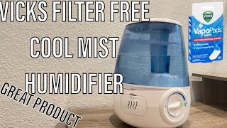 VICKS FILTER FREE COOL MIST HUMIDIFIER {MUST HAVE!}