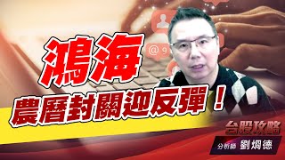 鴻海農曆封關迎反彈！｜台股攻略｜劉烱德 (圖)