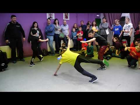 KIDS BATTLE by TDS - juniors 2x2 -bboy Monster & Sheep vs Терехов Иван Санжаровский Анатолий