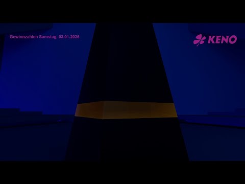 KENO draw from 03.01.2026