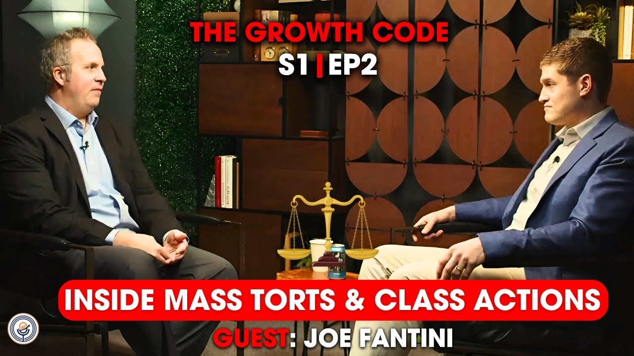 Inside Mass Torts & Class Actions with Joe & Ethen