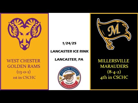 WEST CHESTER @ MILLERSVILLE PERIOD 1 @ SENIOR CEREMONY