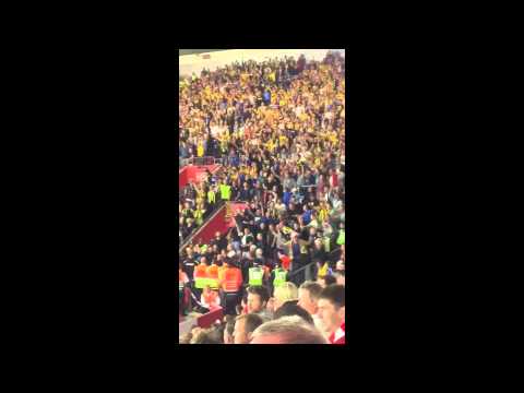 HD: Southampton FC & Vitesse Arnhem Supporters - Europa League 3rd Qualifying Round July 30th 2015