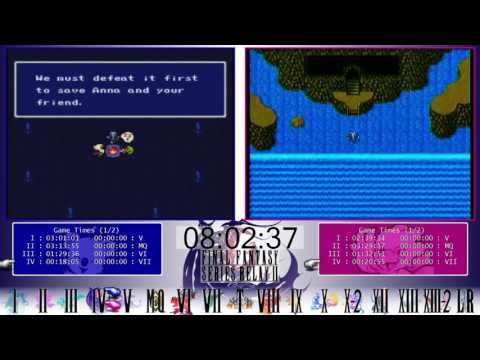 Final Fantasy Series Relay Race II - Final Fantasy IV (SNES)
