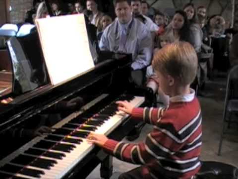Wyatt, age 8, Progress, Op. 100, Burgmüller