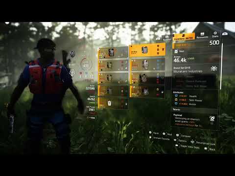 Division 2 skill build/Sniper turret