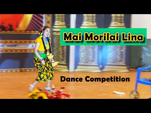 Mai mori lai Lina Nepali cultural dance at dance competition in Pokhara