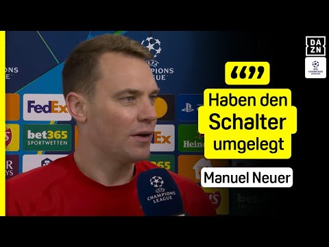 Kompany, Kane, Neuer, Florucz | FC Bayern - Union SG | Interviews | UEFA Champions League | DAZN