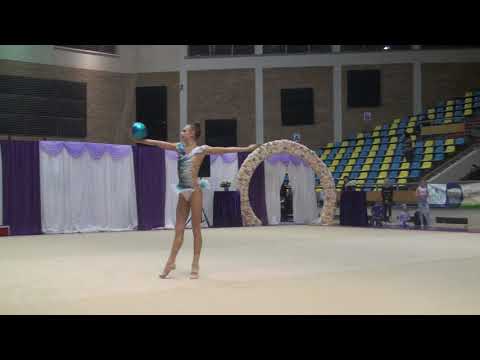 Daria Polyaniuk Sdushor Profsouzov Minsk BLR Ball Juniors Level A Rhythmic Arad Trophy 2019