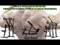 Build Your Back With Three of my favorite GYMLECO machines