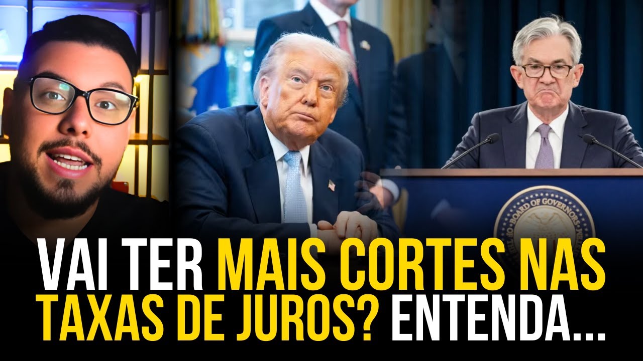 VAMOS TER MAIS CORTES NAS TAXAS DE JUROS? JEROME POWELL VAI...