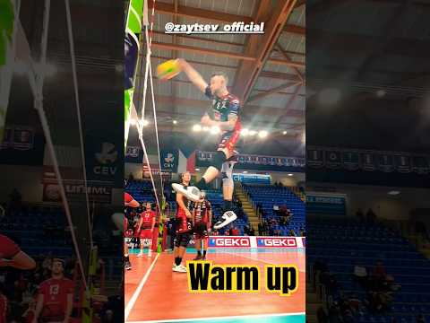 zaytsev warming up volleyball #zaytsev #volleyball