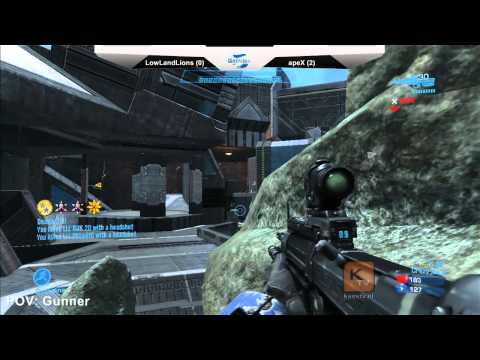 LowLandLions vs apeX - Reflex GT 5 Halo: Reach