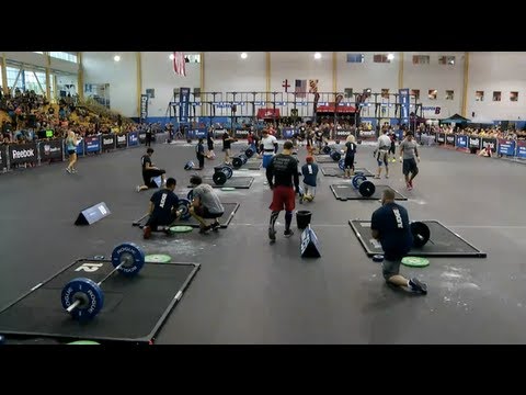 CrossFit - Mid Atlantic Regional Footage: Men's Events 2 and 3
