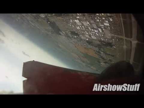 RideAlong! Matt Younkin Twin Beech 18 Aerobatics Wing Cam - EAA AirVenture Oshkosh 2014
