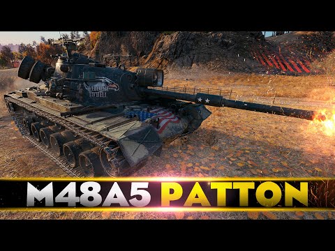 M48 Patton • DAMAGE RECORD • WoT Gameplay