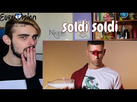 Mahmood - Soldi | Italy Eurovision 2019 Reaction