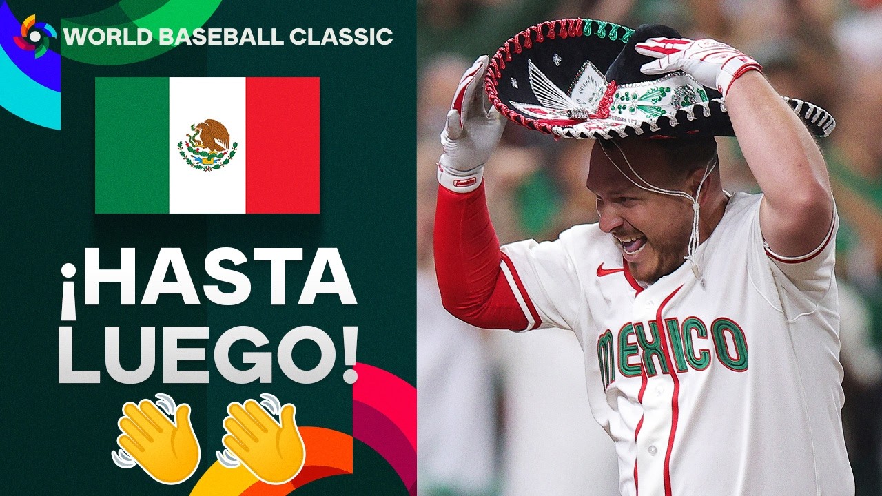 Get that sombrero ready! 😮‍💨 Alejandro Kirk crushes a 3-run homer for Team Mexico! 🇲🇽