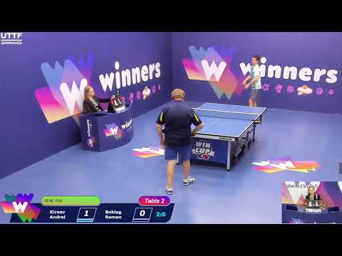 WINners CUP table 2  15.10  Kireev Andrei - Boklag Roman 14:45