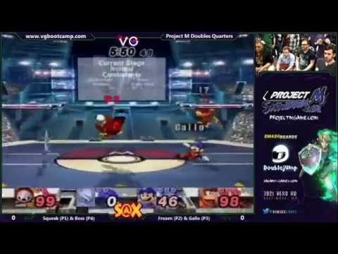 PMS 3.02 - Squeak & Boss (MK/Diddy) vs. Frozen & Gallo (Mewtwo/Mario)