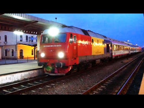 🎦🚆Trenuri de seară în Oradea 🌆 Evening trains in Oradea station (Vol.69) (23 09 2019)