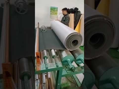 Semi automatic fabric lamination machine