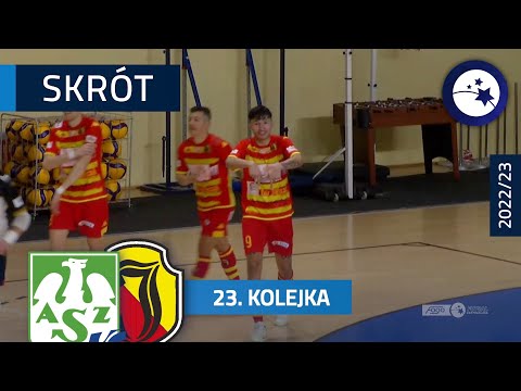 AZS UŚ Katowice - Jagiellonia Białystok 1:8 | SKRÓT | 23. kolejka (2022/23)