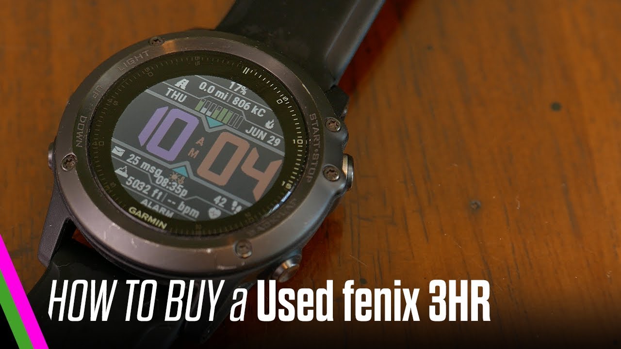 Used fenix 3 HR Buying Guide / How to check for bugs, flaws, issues and problems