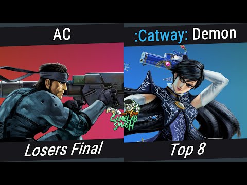 Game Lab-Smash #82 AC (Snake) Vs Demon (Bayonetta)