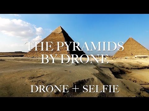 Travel the world,the pyramids,Giza Egypt by drone(phantom) 世界一周