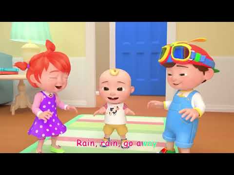 レイン・レイン・ゴー・アウェイ（インドア・バージョン）｜コメロン童謡・子供のうた (Rain Rain Go Away (Indoors Version) | CoComelon Nursery Rhymes & Kids Songs)
