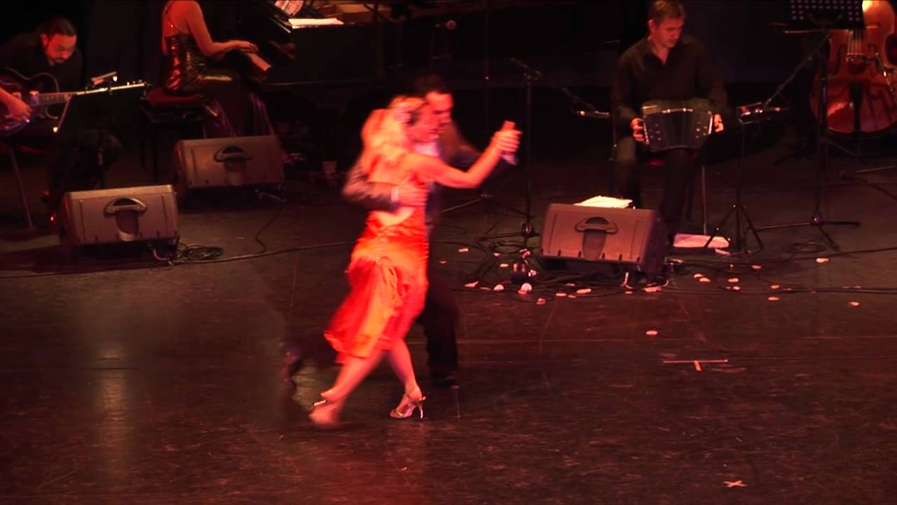 Tango argentin 2012 Aix les Bains BELTANGO QUINTET Céline Ruiz et Damian Rosenthal 1.mp4