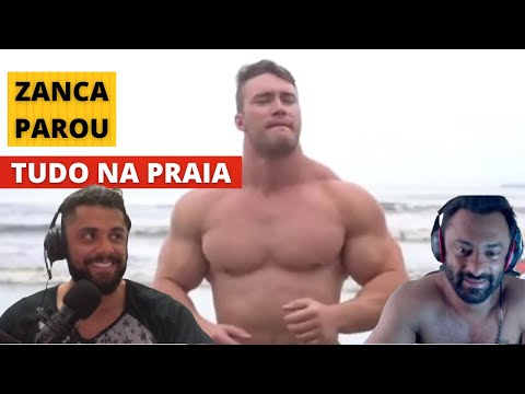 ZANCANELLI SEM CAMISA PAROU A PRAIA - REACT