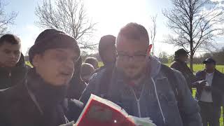 Video: In John 10:33, did Jesus commit blasphemy by claiming to be gOD ('Elohim') - Mansur Ahmad vs Anthony 1/3