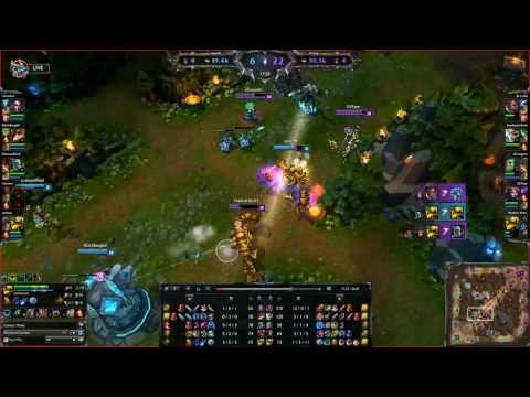 Two Blitzcrank grab each other