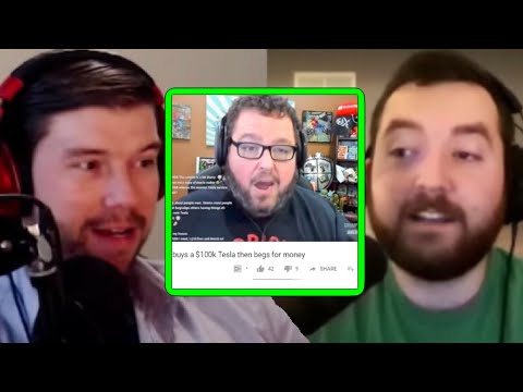 Boogie2988 Begs Viewers for Money to Buy $100,000 Tesla | PKA Reacts