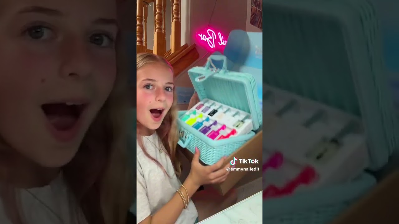 Day in the life after school #emmynailedit #nails