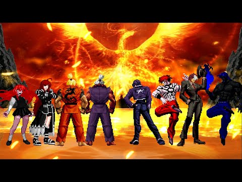 [KOF Mugen] DoomJoshuaBoy Team VS. TyeGuy MUGEN Team