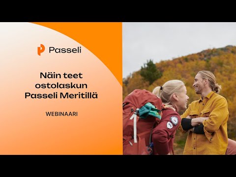 Näin teet ostolaskun Passeli Meritillä -webinaari