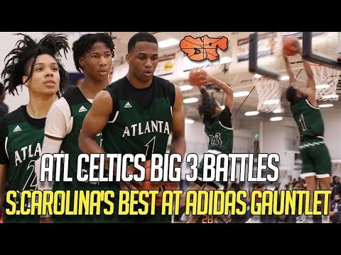 ATL CELTICS BIG 3 BATTLES SOUTH CAROLINA'S BEST AT ADIDAS GAUNTLET