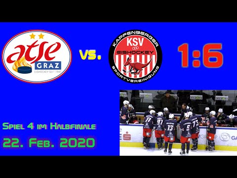 GPH Media - ATSE Graz vs. KSV  1:6   viertes Halbfinalspiel 22. Feb. 2020