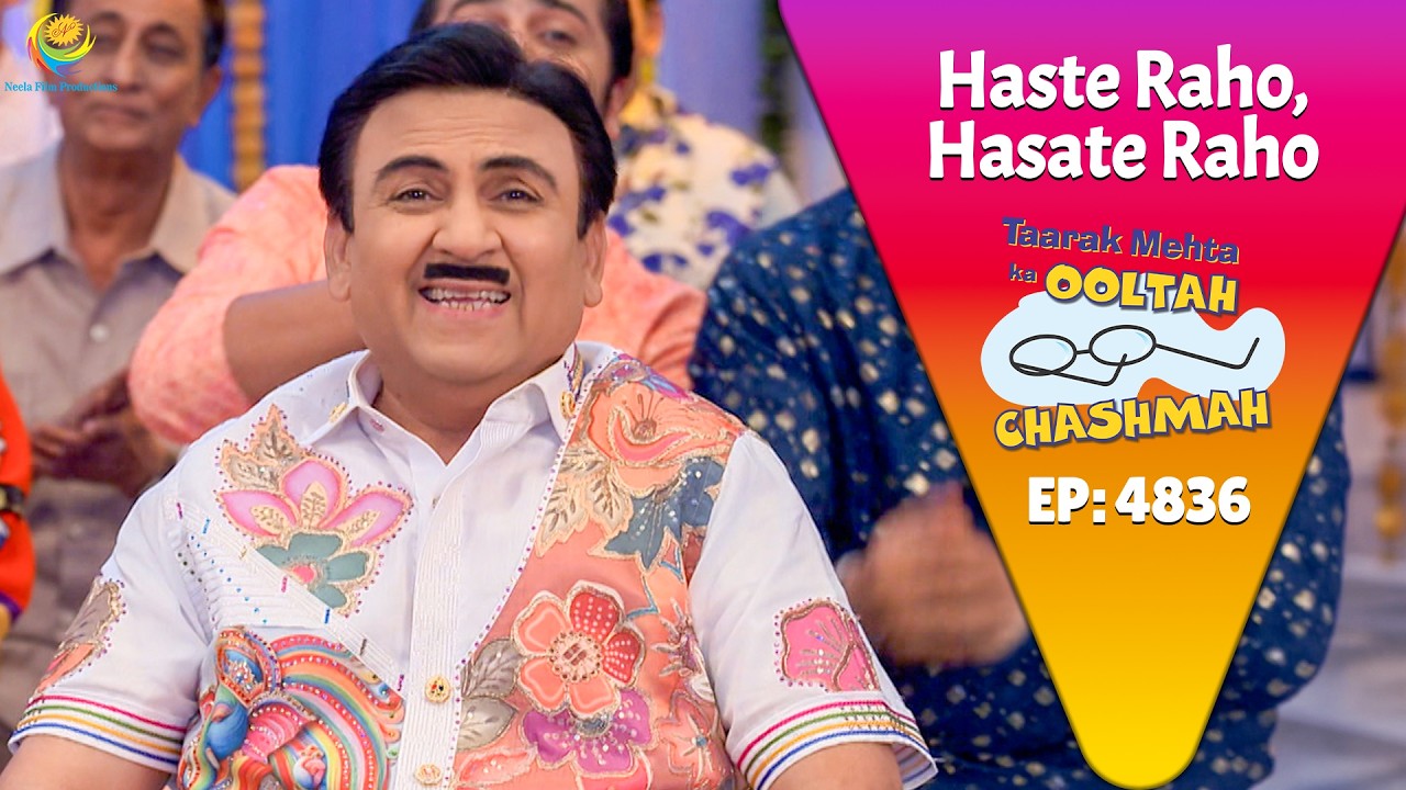 NEW Episode 4836 - Tapu Sonu Ki जोड़ी देख Jetha Bapuji हुए बहुत खुश  Taarak Mehta Ka Ooltah Chashmah