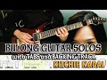 KITCHIE NADAL | BULONG SOLOS with GUITAR PRO 7 TABS and BACKING TRACKS | ALVIN DE LEON (2020)