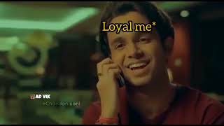 Loyal boyfriend... Bitch girlfriend.. sad WhatsApp status