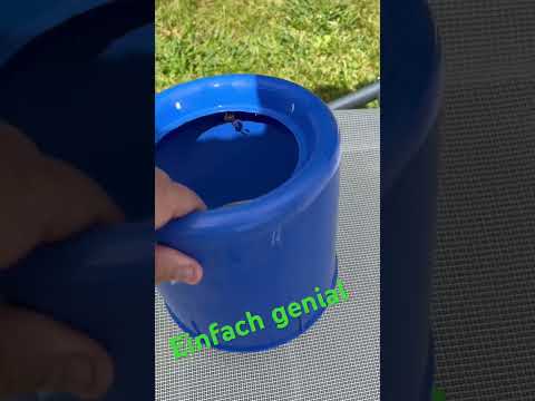 Ingenious skimmer hack: No more dirty pools. #pool #summer #ingenious #simple