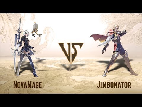 NovaMage (2B) VS Jimbonator (Raphael) - Online Set (16.08.2019)